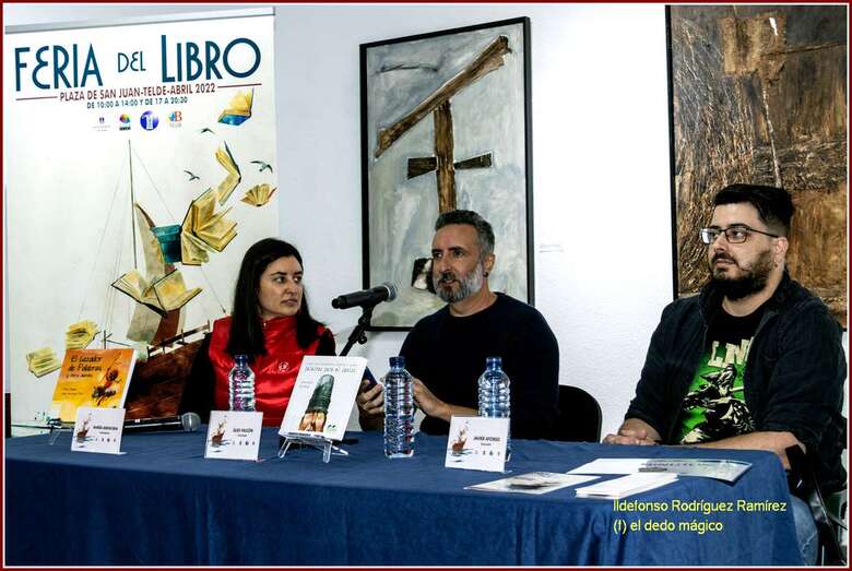 Actividad de ayer por la tarde en la Feria del Libro/Ildefonso Rodríguez.
